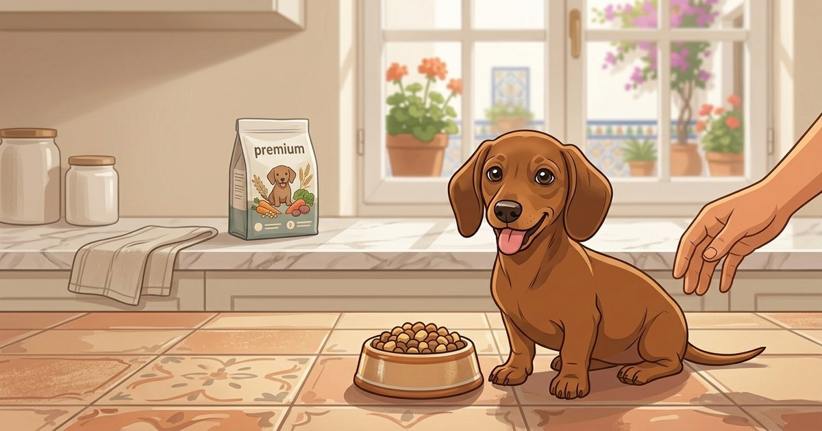 Mejor pienso para cachorro Teckel