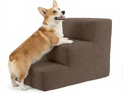 murando 3 Stage Dog Stair - Escalera de espuma para perros
