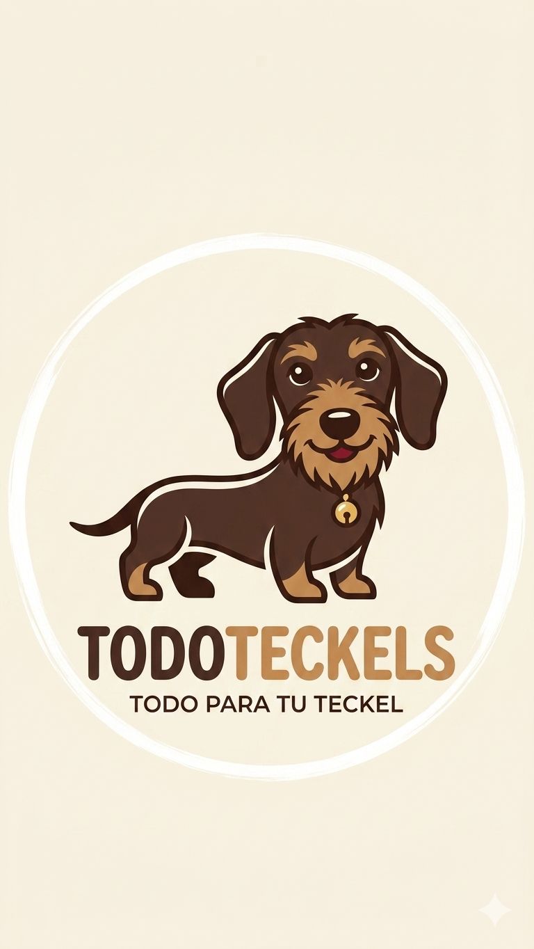 Perro salchicha (Teckel) feliz y saludable